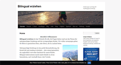Desktop Screenshot of bilingual-erziehen.de